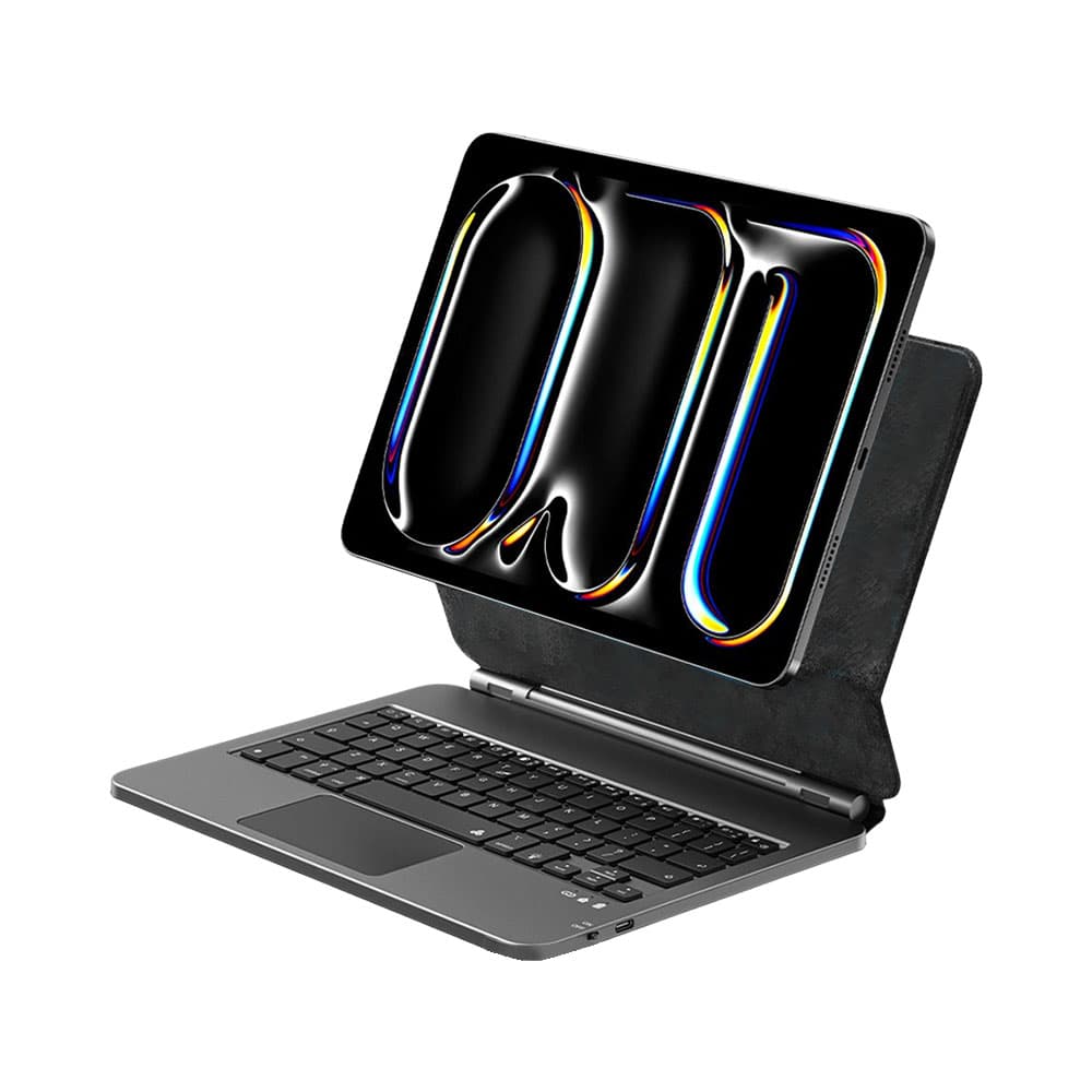 Capa com Teclado Wiwu Mk-003 Magic Keyboard para iPad Pro 13" 2024 Negro