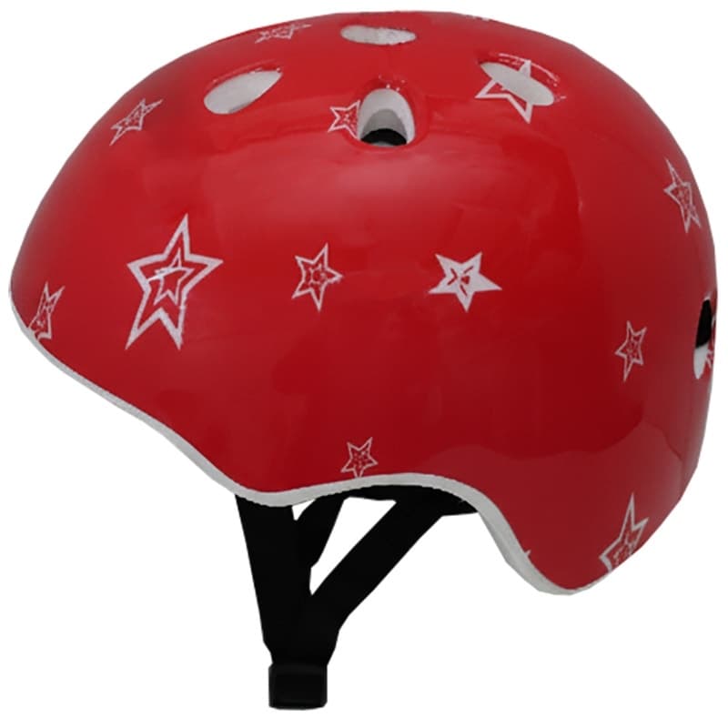Capacete para Bicicleta Infantil Rpc Ml-561 Vermelho/Branco