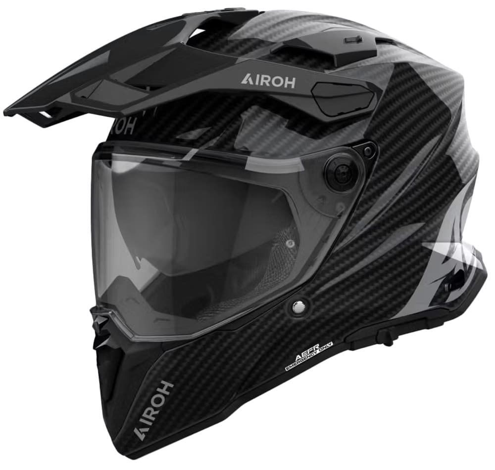 Capacete para Moto Airoh Commander 2 Carbon Tamanho Xl Gloss