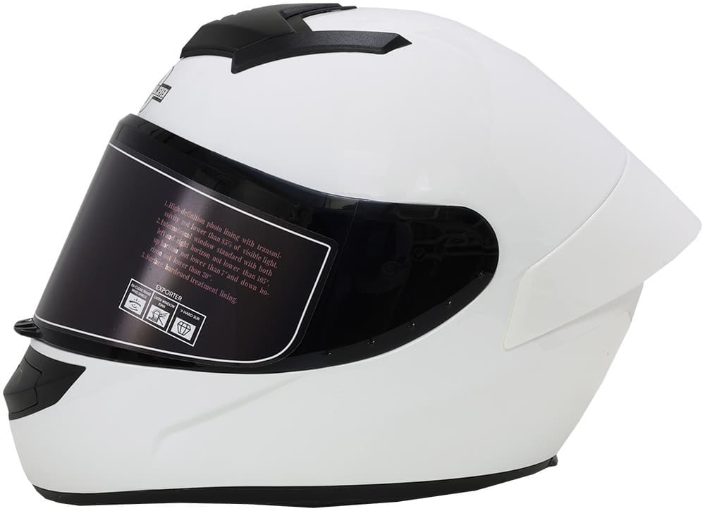 Capacete Lv Cool Helmet C3 Tamanho Xl (61-62) Branco Brilhante