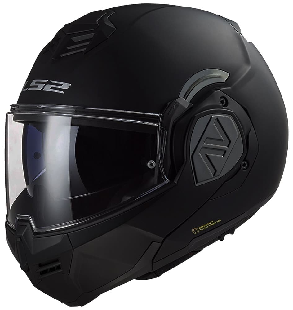 Capacete para Moto Ls2 Advant Ff906 Tamanho Xxxl (65-66) Solid Matt Black