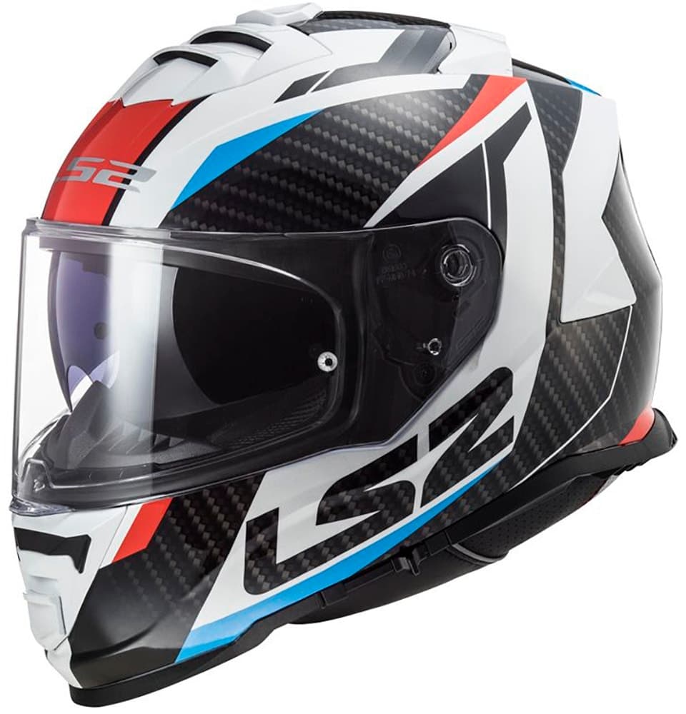 Capacete para Moto Ls2 Storm Ii Ff800 Tamanho Xl (61-62) Preto/Branco