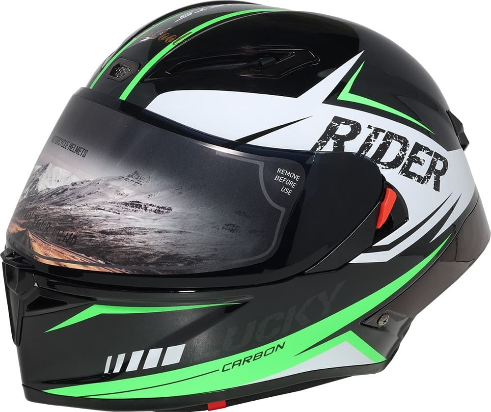 Capacete para Moto Lv Cool Helmets P7 Tamanho M (57-58) Conqueror Green