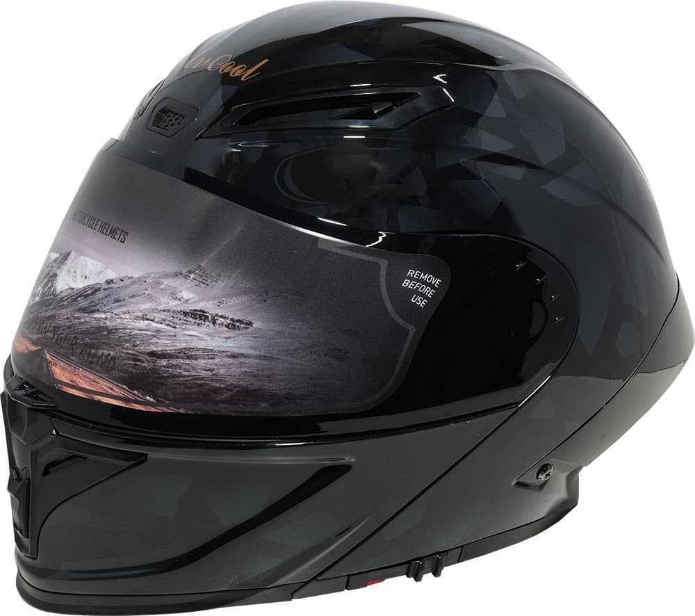 Capacete Lv Cool Helmets P8 - Tamanho M (57-58) Viper