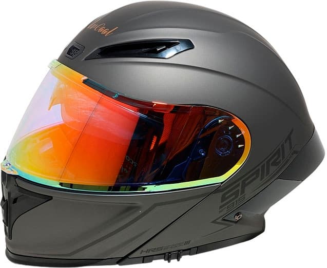 Capacete para Moto Lv Cool Helmets P8 - Tamanho Xl (61-62) Spirit Gray