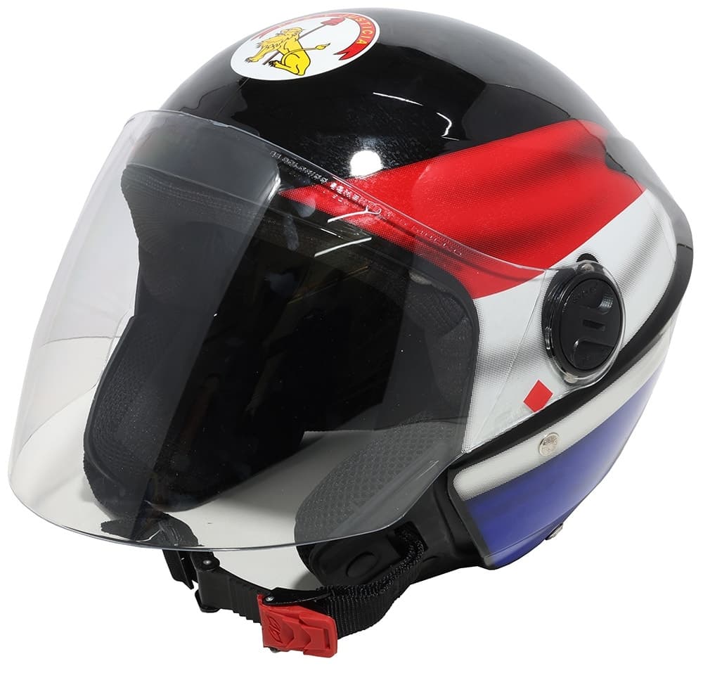 Capacete para Moto Pro Tork Liberty Tamanho 56 Vermelho/Branco/Azul