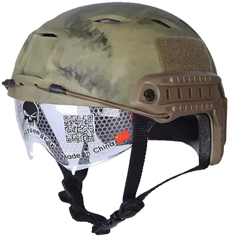 Capacete Tático Emersongear EM8818C Fast Helmet/Protective Goggle Bj Type - At-Fg