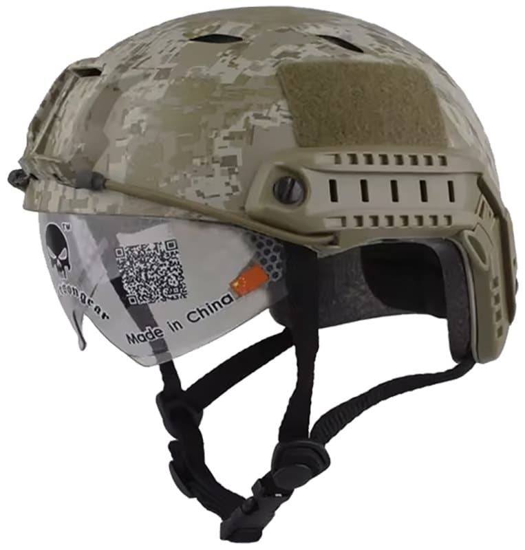Capacete Tático Emersongear EM8818E Fast Helmet/Protective Goggle Bj Type - Dd