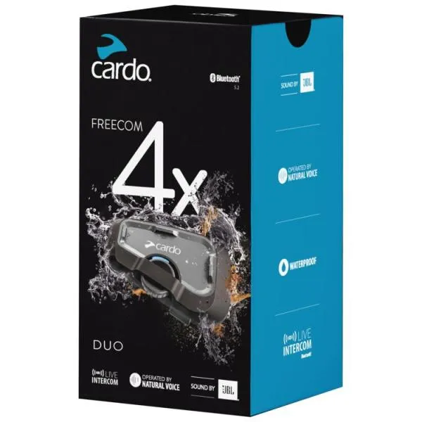 Intercomunicador Cardo Freecom 4X Duo (2 Unidades)