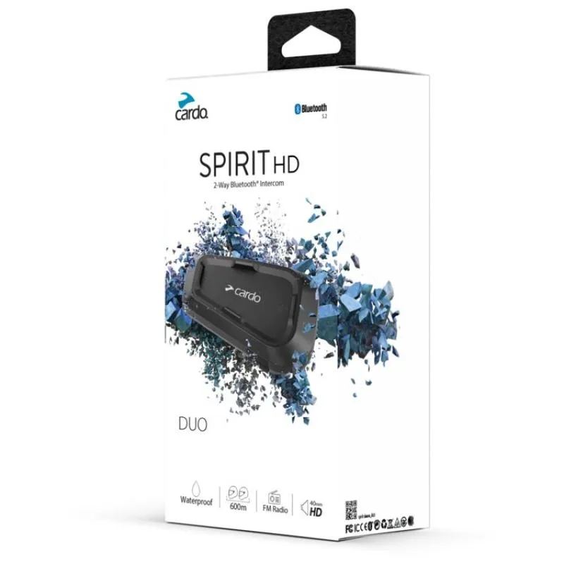 Intercomunicador Cardo Spirit HD Duo