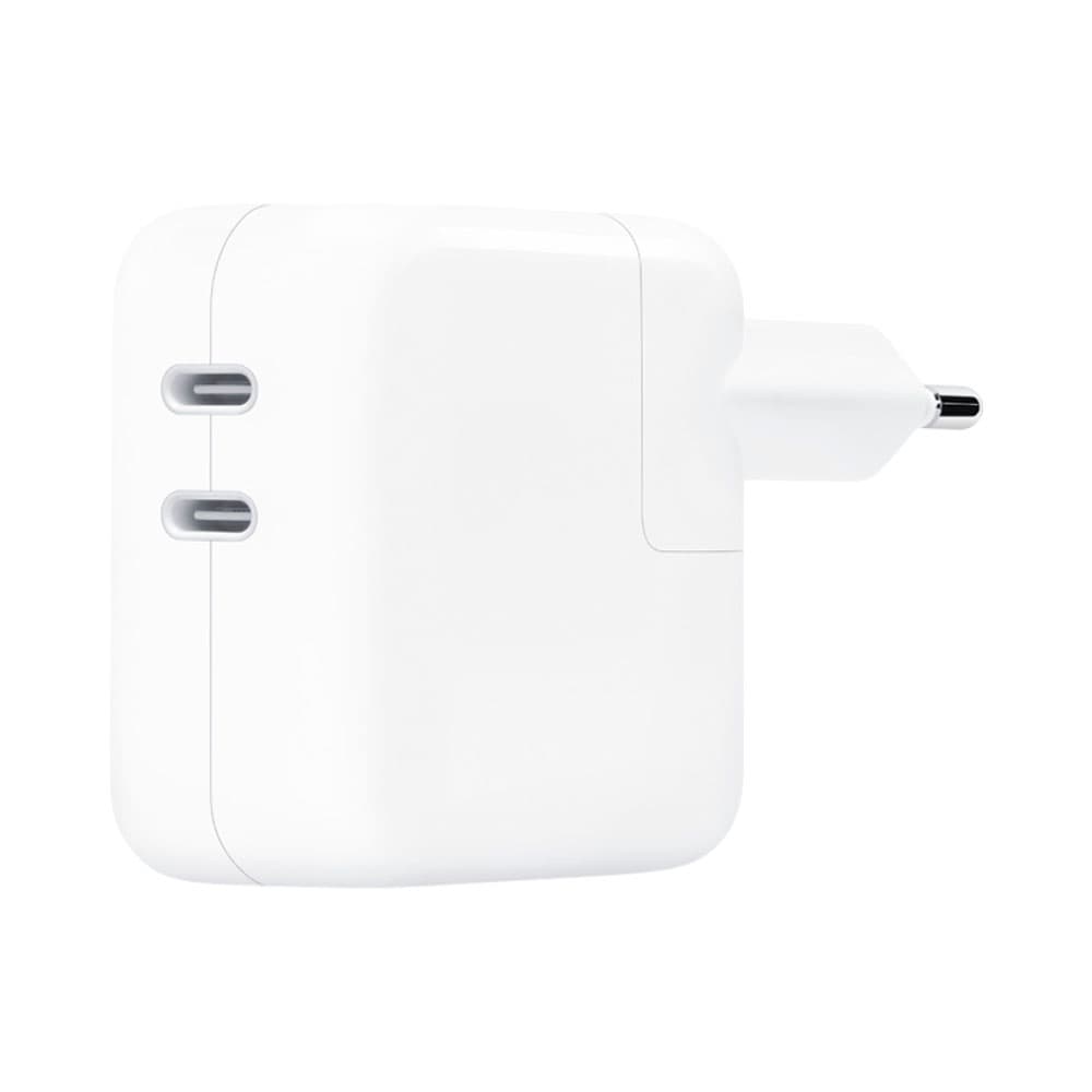Carregador Apple MNWP3ZM/A Dual USB-C 35W Branco