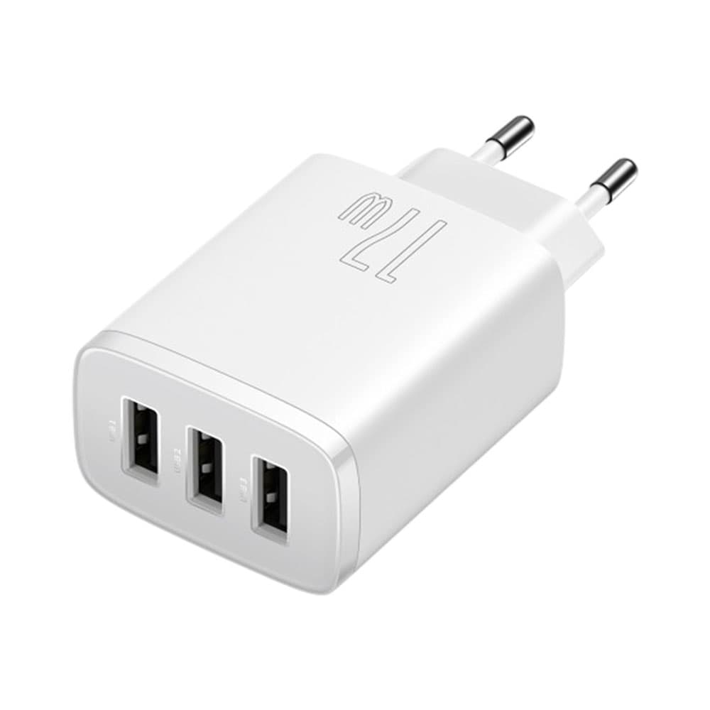 Carregador Baseus 3 USB-A 17W
