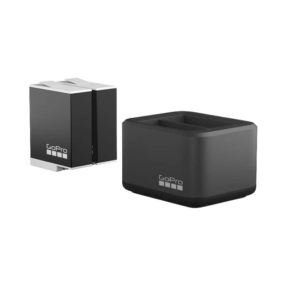 Carregador de Bateria Duplo GoPro Adbdd-211 3 Peças