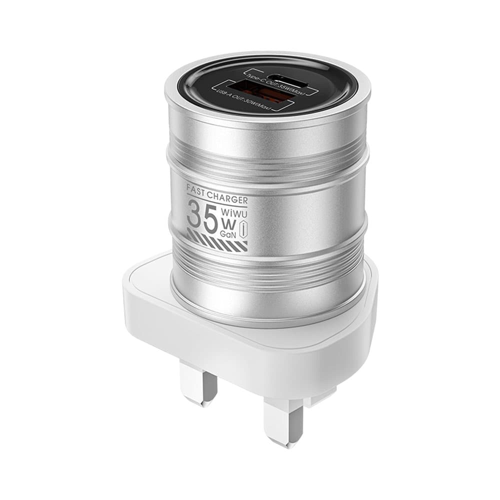 Carregador Wiwu U028 Duplo Turbo 35W