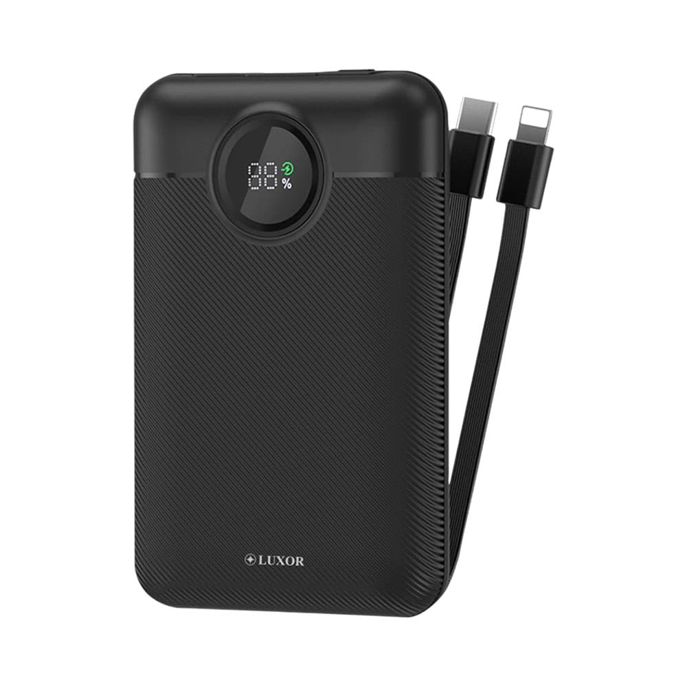 Carregador Portátil Luxor Lx-02540B 20000mAh Preto