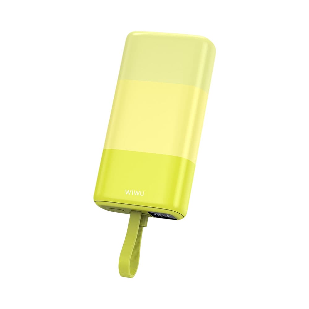 Carregador Portátil Wiwu Candy Wi-P015 10.000 mAh Amarelo