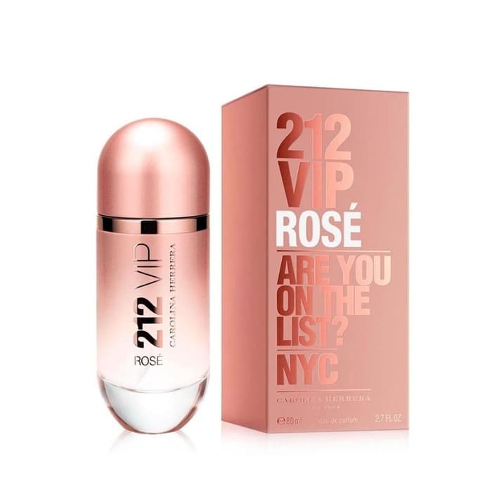 Perfume Carolina Herrera 212 Vip Rose Eau de Parfum 80ml