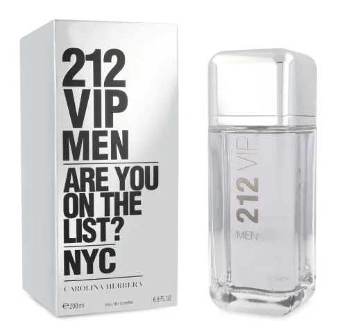 Perfume Carolina Herrera 212 Vip Men Eau de Toilette 200ml