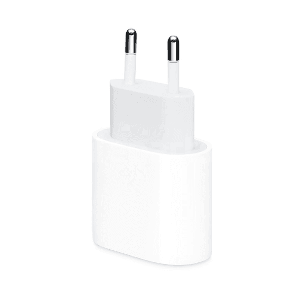 Carregador de Parede Apple 20W USB-C MHJE3ZM/A A2347 Branco