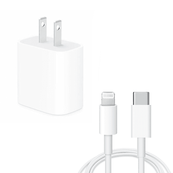 Carregador Adaptador de Parede Ur Ua-04 USB-C + Cabo USB-C / Lightning 20W Branco