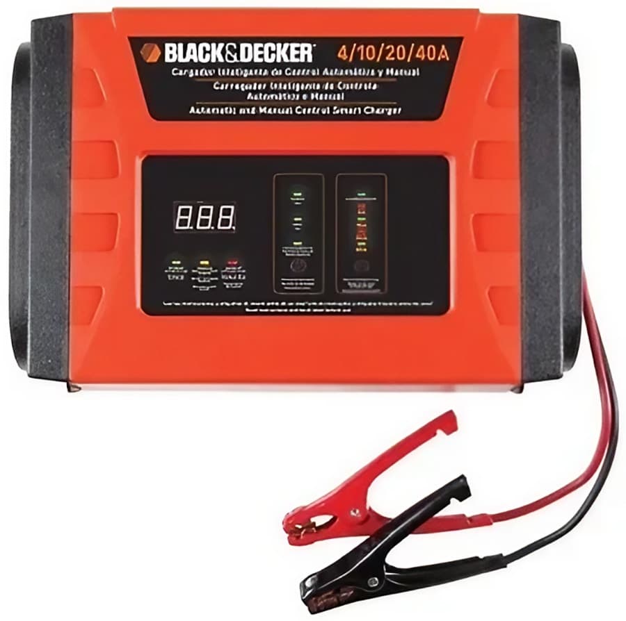Carregador de Bateria Black+Decker Bc40-Ar 40A