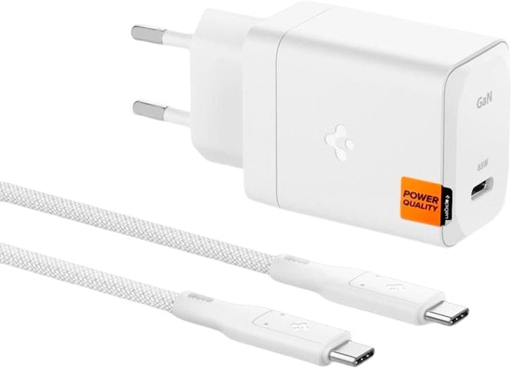 Carregador de Parede Spigen ArcStation Pro 65W Ach05476 - Branco