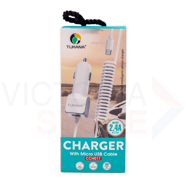 Carregador Veicular Tukana Cch016 Micro USB 2.4A Max