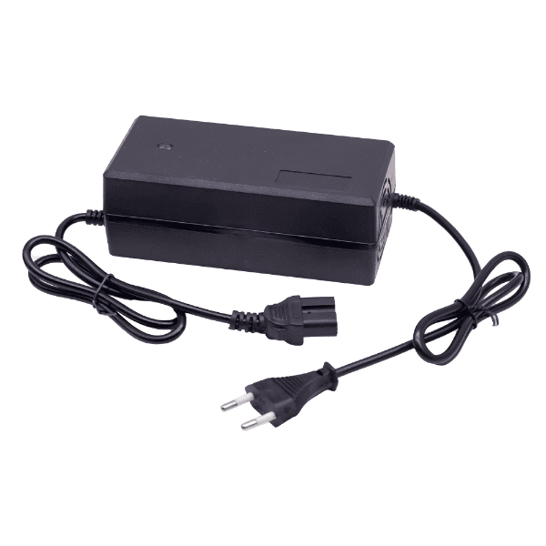 Carregador para Moto 48V / 12Ah (Bateria Chumbo) Bivolt Preto