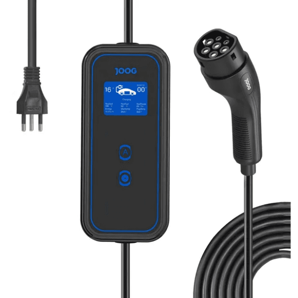 Carregador Veicular Joog Jg-Evpc2 16A 3.5Kw Preto