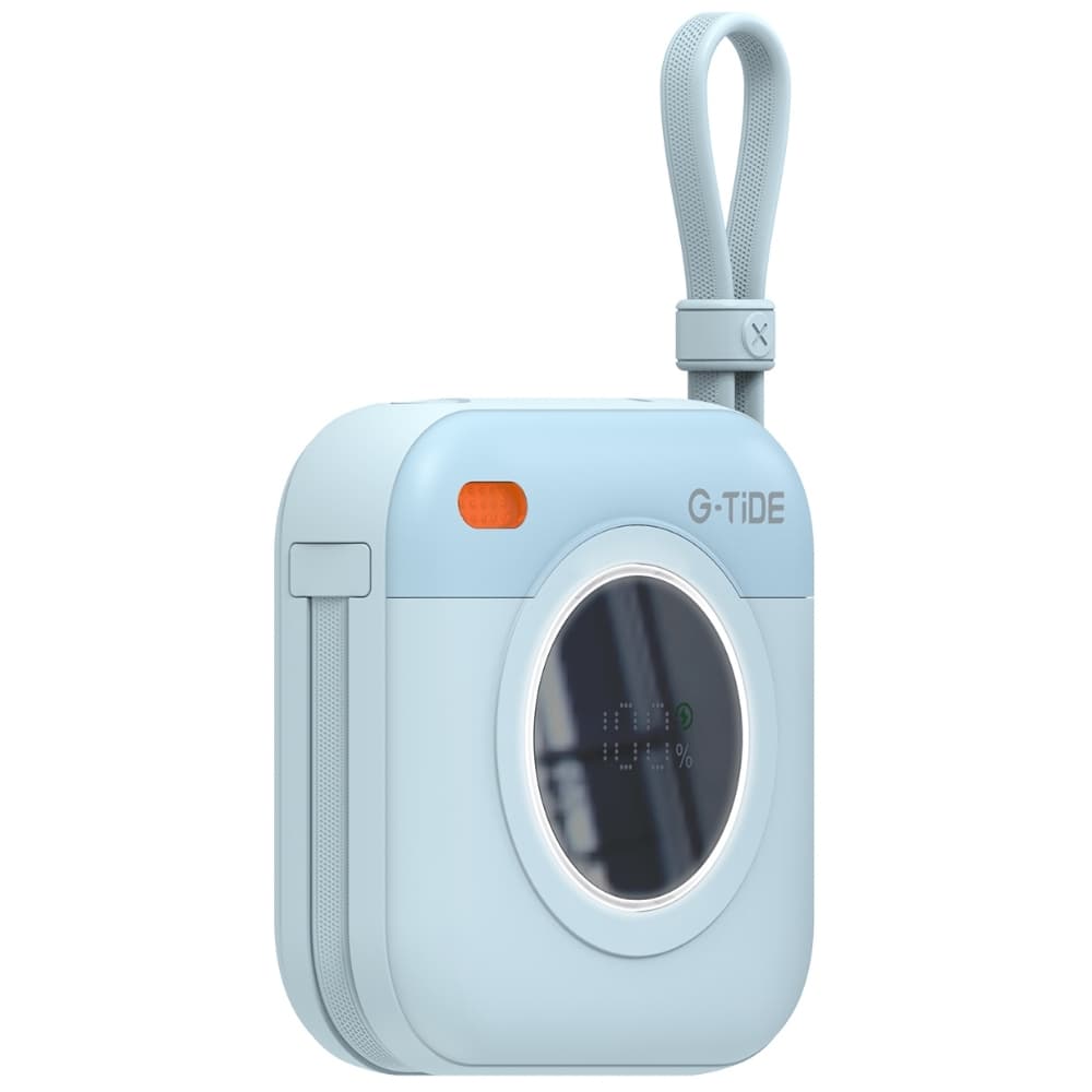 Carregador Portátil Wireless G-Tide Multi X1 10.000mAh Lightning/USB-C 20W - Azul