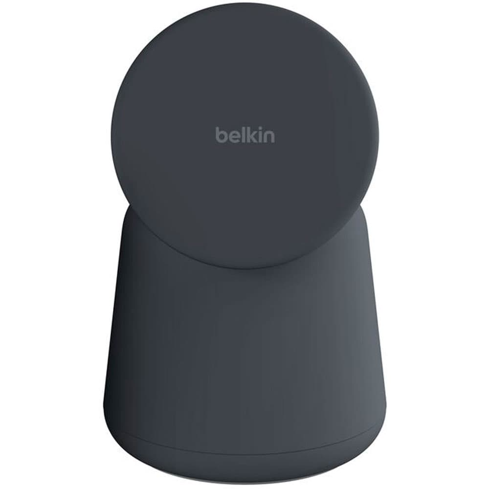 Carregador Wireless 2-Em-1 Belkin WIZ020VFH36 15W MagSafe Stand para iPhone e Apple Watch - Preto
