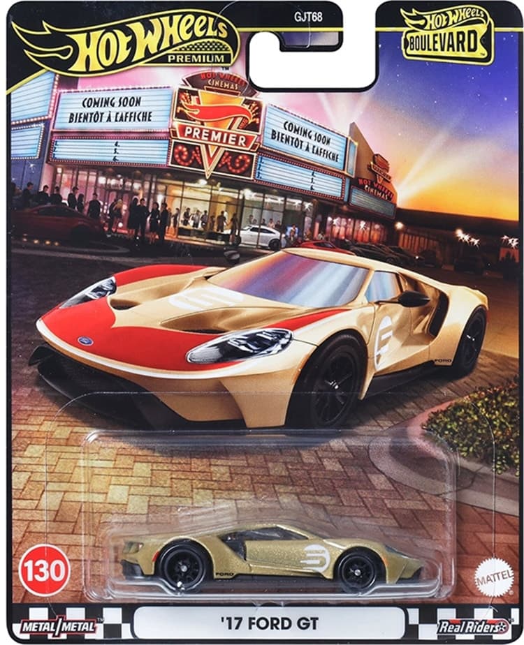 Carrinho Ford Gt Hot Wheels Boulevard Mattel - JBL15