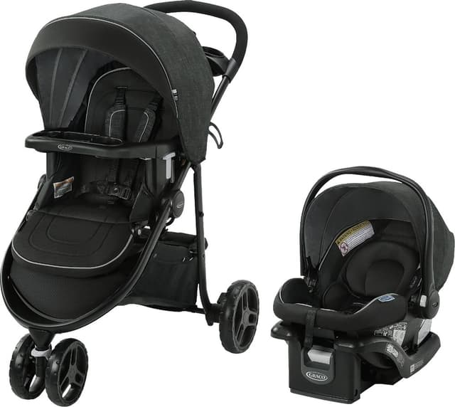 Carrinho e Cadeira para Bebê Graco Modes 3 Lite Dlx