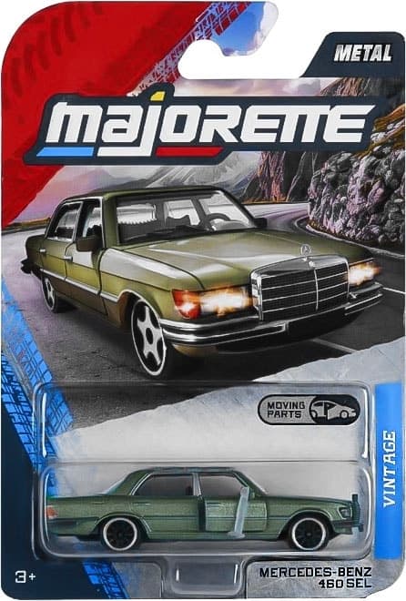 Carrinho Majorette Vintage Mercedes-Benz 450 Sel