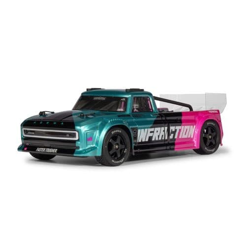 Carro Arrma 1/8 Infraction 223S 4WD Blx Teal ARA4315V4T3