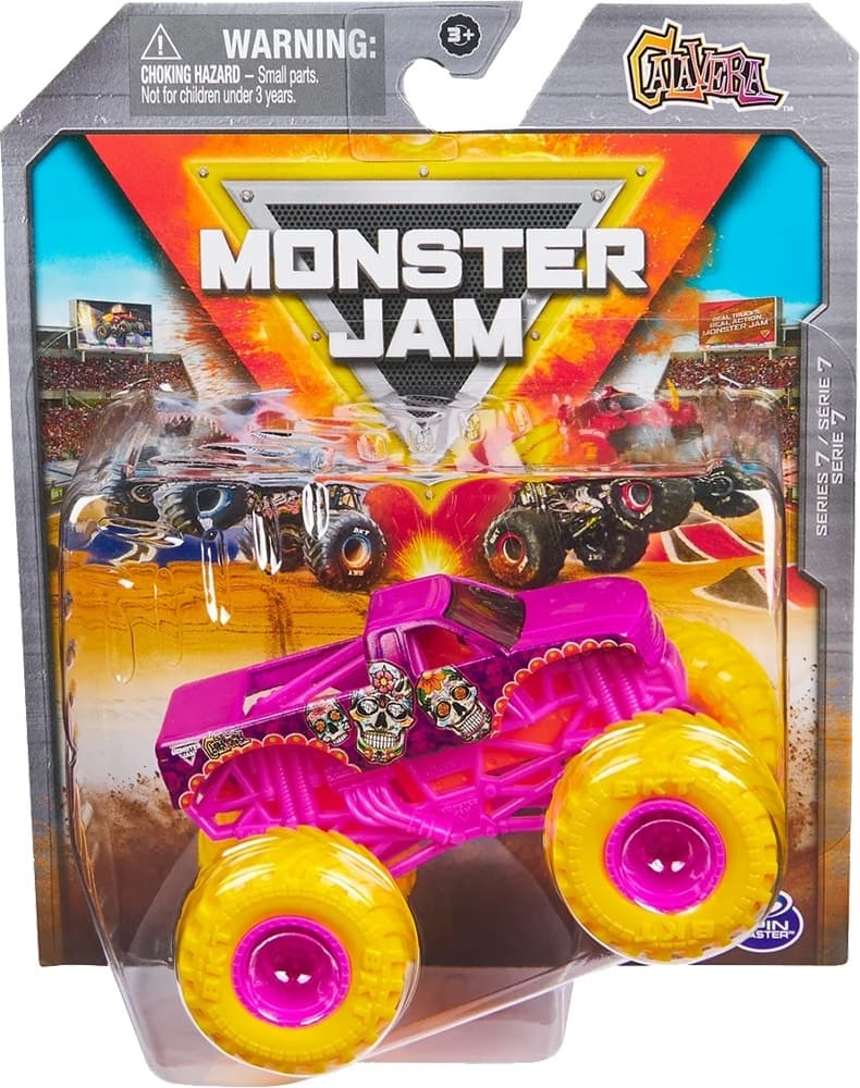 Brinquedo de Controle Remoto Spin Master Monster Jam Caveira