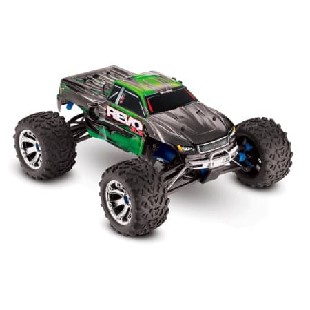 Carro Traxxas Revo 3.3 Nitro Rtr 4WD Tsm Tqi Verde