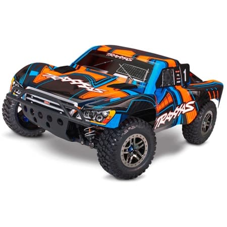 Carro Traxxas 1/10 Slash 4WD Ultimate Blx Tsm Laranja 68277-4