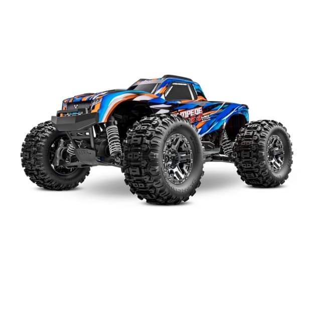 Carro Traxxas Stampede 1/10 Vxl 4WD Tqi Tsm Laranja 90376-4