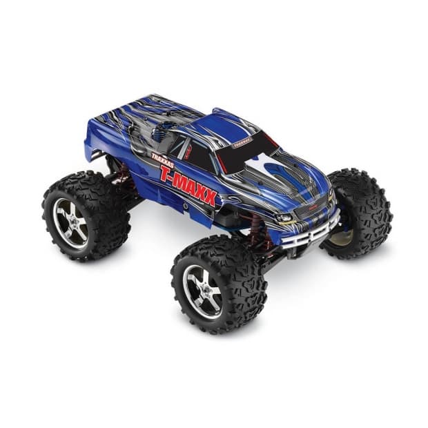 Carro Traxxas 1/10 T-Maxx 3.3 Rtr 4WD Tsm TQi Azul