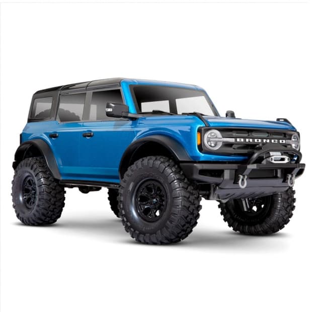 Carro Rc Traxxas Trx-4 Ford Bronco 1/10 Tqi Blue
