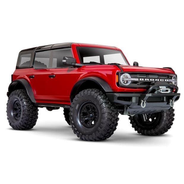 Carro Traxxas 1/10 Ford Bronco Tqi Red 92076-4