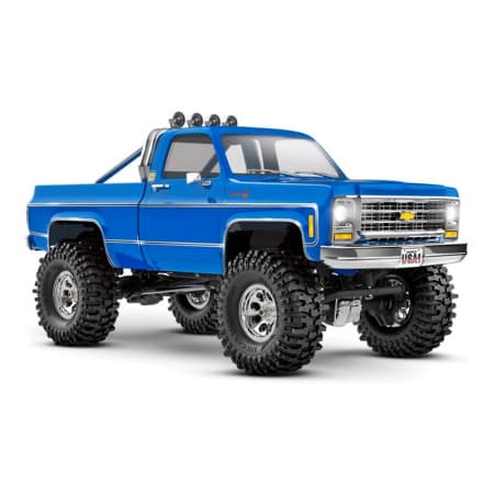 Carro Traxxas 1/18 Trx-4 Cheyenne 79 K10 Crawler Rtr Tq Azul