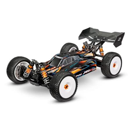 Carro Traxxas Jato 1/8 4WD Vxl-4S Laranja