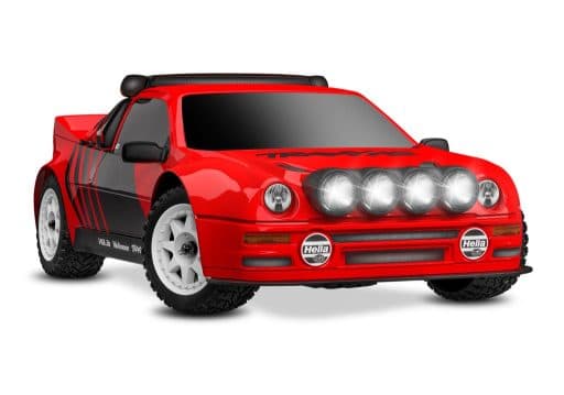Carro Rc Traxxas Mini Rally Vxl Ford Rs200 Rtr Vermelho