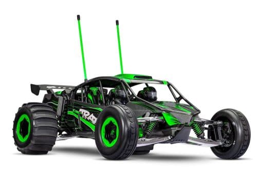 Carro Traxxas X-Truck Funco Sand Car 2WD Vxl-8S Verde
