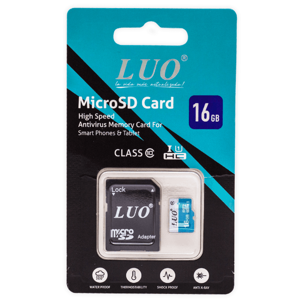 Cartão de Memória Micro Sd Luo Flash Card Classe 10