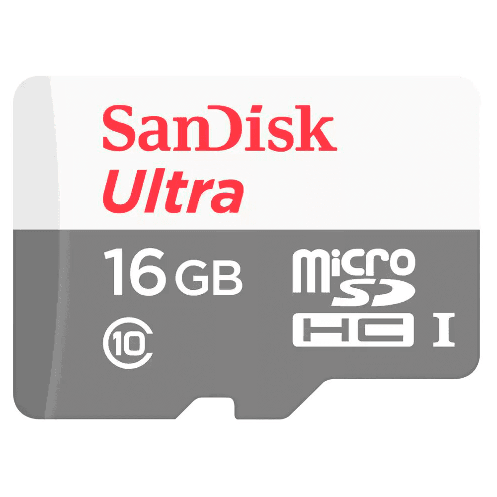 Cartão de Memória Micro Sd SanDisk Ultra Sdhc 16GB 80 MB/s Classe 10