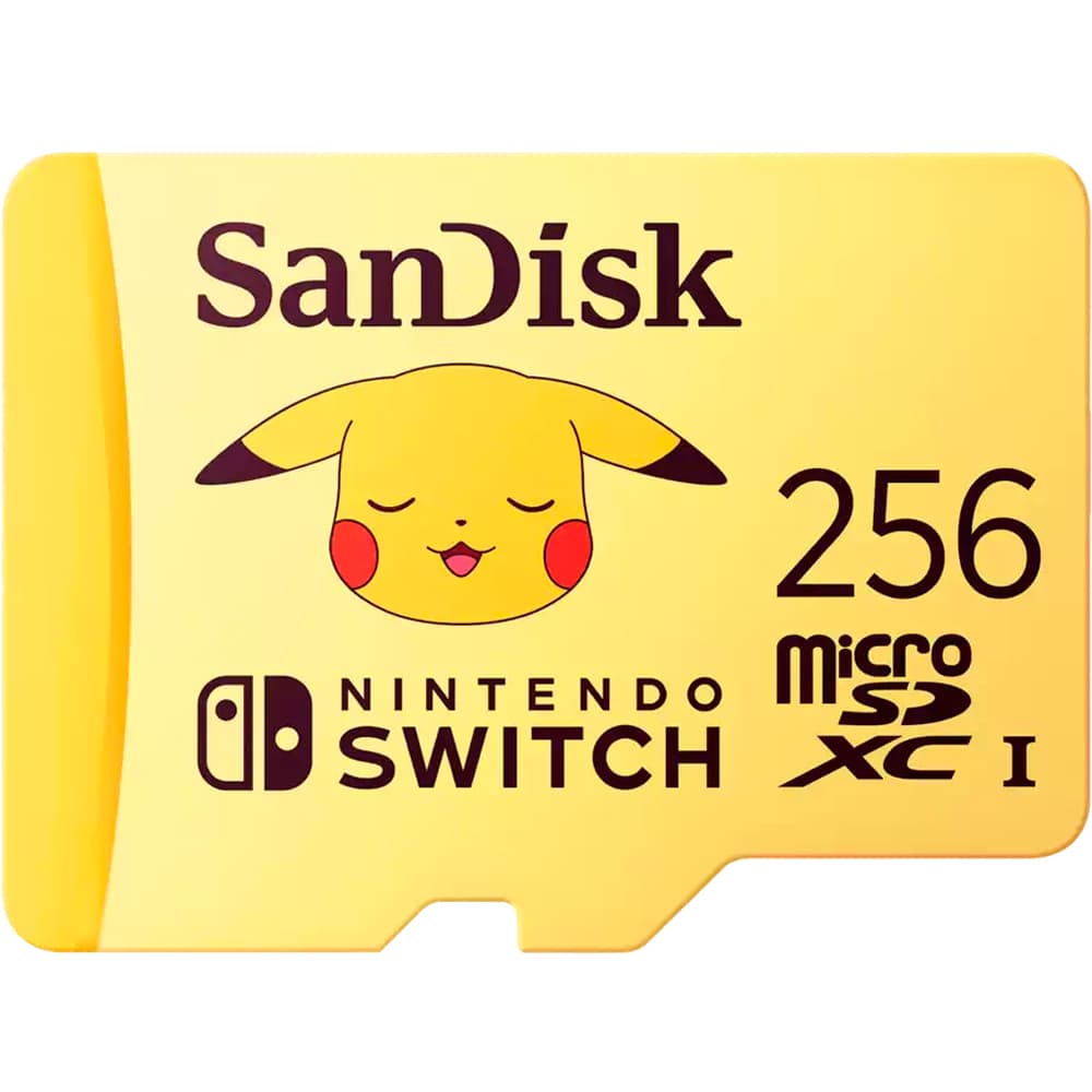 Cartão de Memória SanDisk Micro Sdxc Nintendo Switch 256GB Pokemon – Sdsqxao-256G-GN6ZK