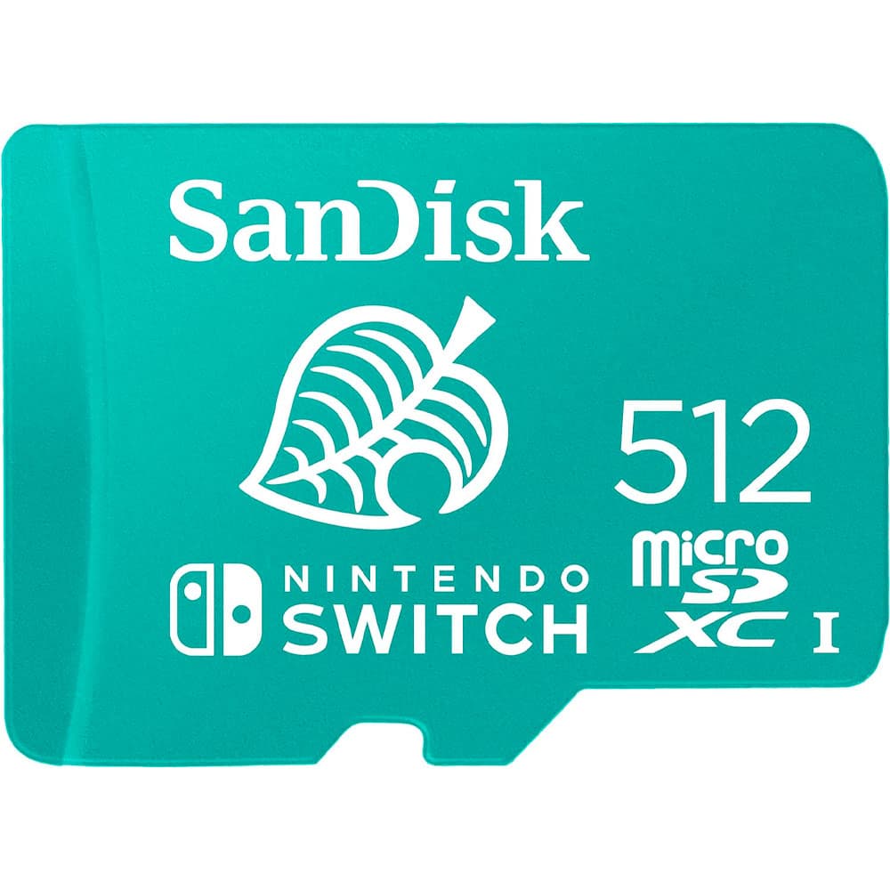 Cartão de Memória SanDisk Micro Sdxc Nintendo Switch 512GB